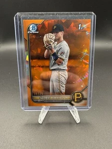 2022 Bowman Draft Sapphire Thomas Harrington Orange Refractor 10/25 #BDC-37 - Picture 1 of 2