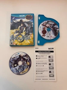 Bayonetta 2 (Nintendo Wii U, 2014) + Bayonetta 1 Bonus Complete CIB - Bild 1 von 2