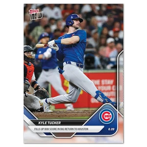 2025 MLB Topps Now #359 Kyle Tucker Chicago Cubs - IN HAND - Bild 1 von 1