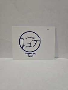 Following Directions Board Game Direction Card Going To The Games Factory #3 - Picture 1 of 2