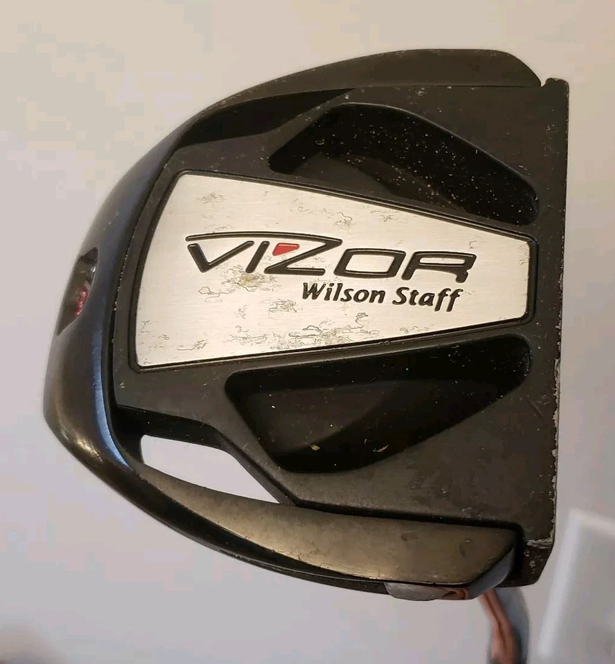 Wilson Staff Vizor Golf Putterschläger schwarz & silber 34 Zoll - Bild 1 von 4