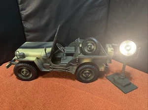 VTG Willie’s Jeep With Working Spotlight Gi Joe  - Picture 1 of 8