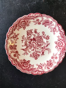 Crown Ducal Bristol Pink 6.25” Dia. Saucer England 762055 (P 1-PT2) - Picture 1 of 2