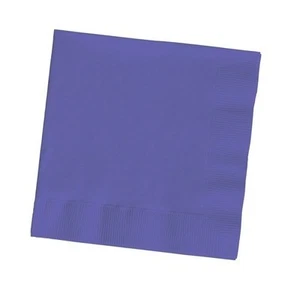 2-ply Paper Beverage Cocktail Napkins Bar Party Small - Solid Colors Disposable - Picture 1 of 22