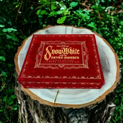 Snow White & Seven Dwarfs LE Diamond Collector Set Bluray DVD Lithos Pins Book! - Image 1 of 4