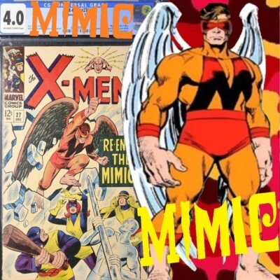 1966 X-Men #27, CGC 4.0, Mimi, Spider-Man and the Fantastic Four Appearance. - Image 1 of 3