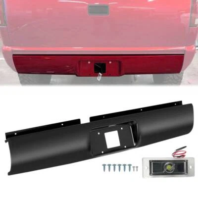 Parachoques trasero enrollable con luz LED para 94-03 S10 GMC Sonoma para Fleetside negro Foto 1 de 4
