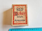 Cards For Game Poker Telate Abido Kingdom D'italia Year 1943 Vintage New