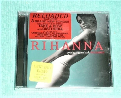 "STILL SEALED" CD by RIHANNA "GOOD GIRL GONE BAD:RELOADED" (2008) DEF JAM - Image 1 of 2