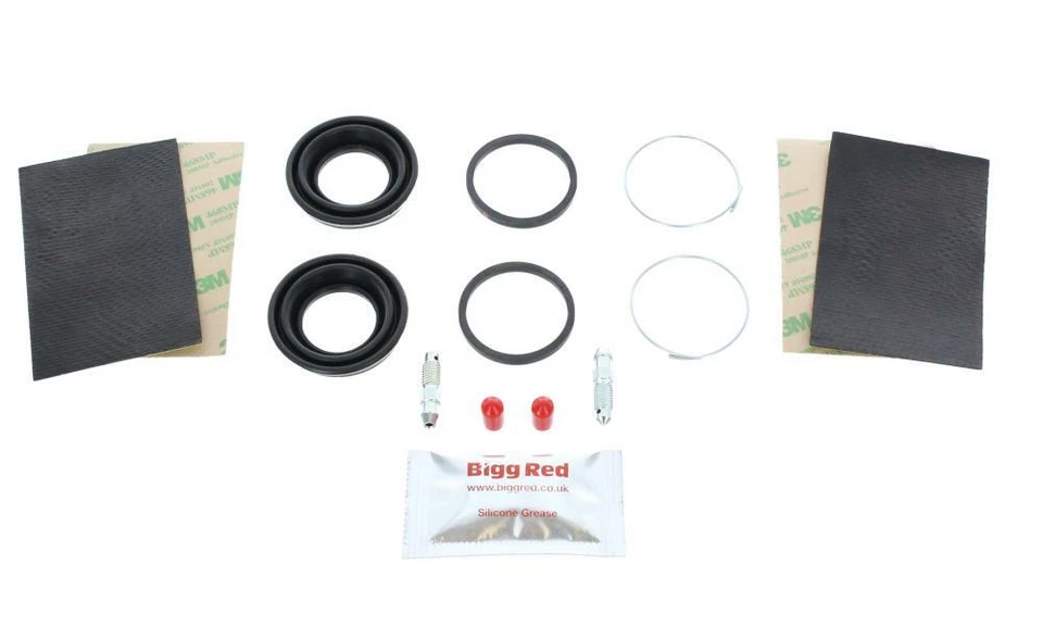 para PORSCHE 944 1981-90 kit de reparo de reconstrução de vedação de pinça de freio traseira +parafusos de sangramento - Imagem 1 de 1