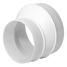 Reduzierstück Adapter Übergang Verbinder Alu-Flex-Rohr Schlauch Rondrohr