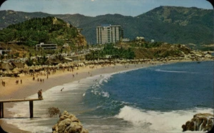 Mexico Acapulco Condesa Beach Hotel Presidente MX Guerrero Postcard - Picture 1 of 2