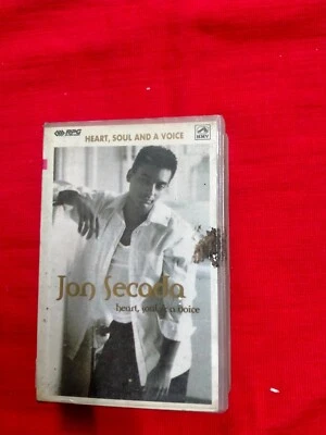 Jon Secada Heart Soul & A Voice 1994 Clamshell CASSETTE TAPE INDIA indian - Image 1 of 4