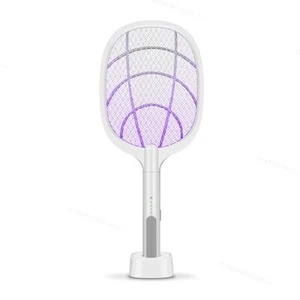 2-in-1 Electronic Mosquito Fly Bug Swatter Insect Killer Zapper Light Trap Lamp - Picture 1 of 16