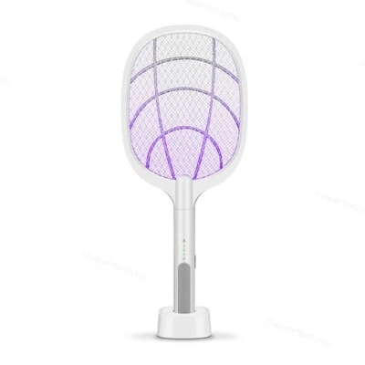 2-in-1 Electronic Mosquito Fly Bug Swatter Insect Killer Zapper Light Trap Lamp - Image 1 of 4