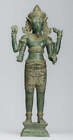 Antique Khmer Style Standing Bronze Hayagriva Kalkin Horse of Vishnu - 56cm/22"