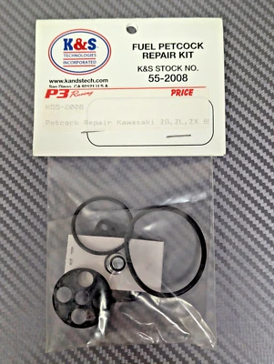 Kit de reparación Petcock - Para Kawasaki ZL900A ZG1000 ZL1000A ZX1000A 85-06 Foto 1 de 3