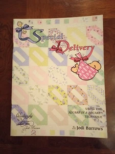 SPECIAL DELIVERY BABY QUILT BOOK BY JODI BARROWS Baby Quilt Pattern Book - Picture 1 of 9