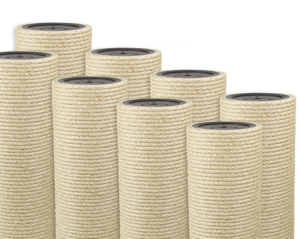 15 cm Deluxe-Sisalstamm, Ersatzstamm für Kratzbaum, 12-90 cm (M8/M10/M12)(Natur) - Bild 1 von 1