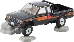 Tomica Limited Vintage Neo LV-N320a Datsun Truck 4WD King Cab AD Black Japan - Picture 1 of 7