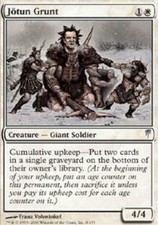 1x Jotun Grunt - Foil NM, English MTG ColdSnap