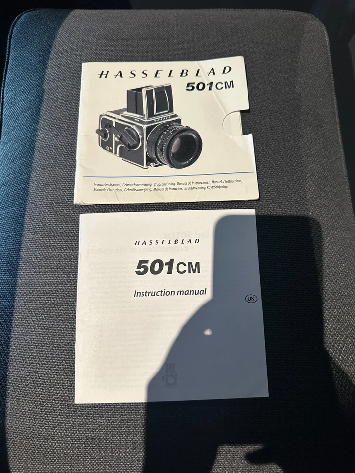 Original Instructions Manual for Hasselblad 501CM (English Language) - Image 1 of 1