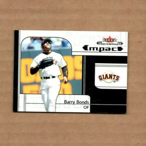 2002 Fleer Maximum #254 Barry Bonds San Francisco Giants - Picture 1 of 2