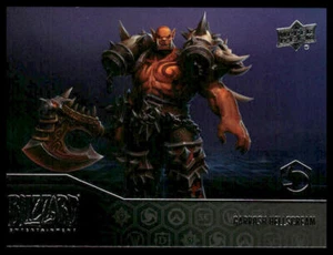 2023 Upper Deck Blizzard Legacy Collection #144 Garrosh Hellscream Heroes Card - Picture 1 of 2