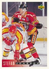 1995-96 Swedish Upper Deck #121 STEFAN JONSSON - Lulea HF