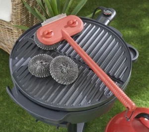 Cepillo de limpieza para parrilla sin cerdas Henning Lee Power Scour - Imagen 1 de 9