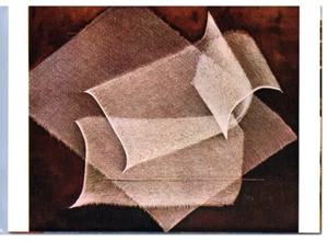 Postal De Colección Laura Elenes, Espacio virtual y Volumen, Mexicana (1980s) RARA - Imagen 1 de 2