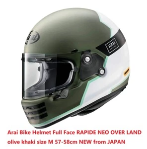 Casco de Bicicleta Arai Cara Completa RAPIDE NEO OVER LAND Oliva Caqui Talla M 57-58cm NUEVO - Imagen 1 de 12