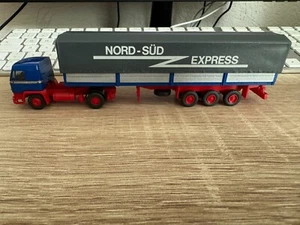 Roskopf 1:87 Büssing Nord-Süd Express Pianificazione Semirimorchio Buono Senza - Foto 1 di 7