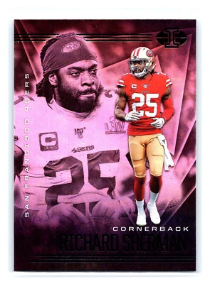 2020 Panini Illusions #91 Richard Sherman San Francisco 49ers  - Image 1 of 2