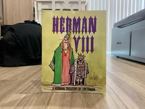 Herman VIII: A Herman Treasury by Jim Unger (1992, Trade Paperback) - Picture 1 of 9