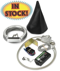 Lokar CINB-1747 - Round Brushed 350/400 Boot Indicator Kit w/Horizontal LED Disp - Picture 1 of 5