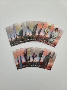 2025 Topps Chrome Star Wars Refractor Lot 19 Karten - Skywalker Jabba Lando IG-11 - Bild 1 von 3