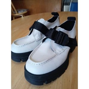 UGG Ashton Black White Women's Size 5.5 Shoes Platform Block Heel UK 3.5 - Picture 1 of 8