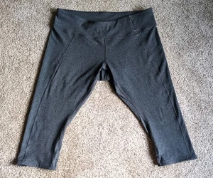 Women's Calia Leggings -by Carrie Underwood -Sz:2X-Gray-Capri - Picture 1 of 11