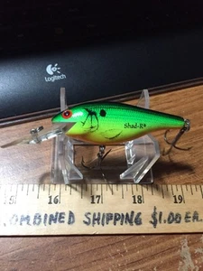 VINTAGE REBEL SUSPENDING SHAD R CRANKBAIT TUFF MUSTER ERSCHEINT UNGEFISCHT - Bild 1 von 4