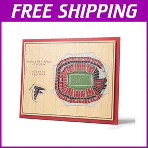 NFL Atlanta Falcons 3D Stadium Wall Art - Picture 1 of 8