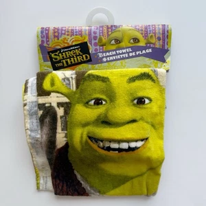 Shrek The Third Beach Towel NEW 30x60" Dreamworks - Foto 1 di 7