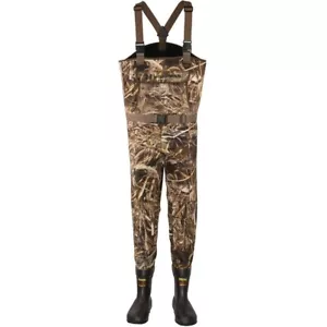 BRIGNC600MX513 Hodgman Brighton 3.5mm Neoprene Boot Foot Chest Waders Max-5 Camo - Picture 1 of 2