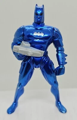 Legends of Batman Flightpak Batman Deluxe Blue Metallic 1994 Kenner DC Comics - Image 1 of 4