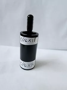 Adaptador de culata 5/16x18 eje a 5/16x14 extensión de taco de billar meucci Viking QR joss - Imagen 1 de 4