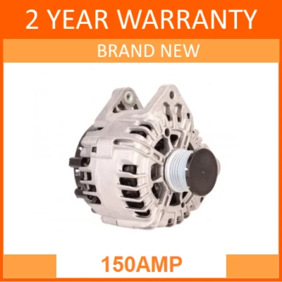 Alternator fits VAUXHALL OPEL VIVARO 2.0 CDTI | 2006-2014 | 150AMP 90HP & 114HP - Image 1 of 4