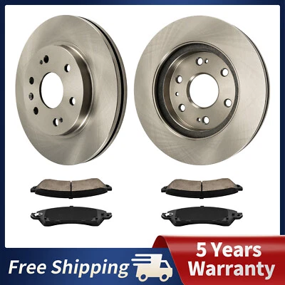Front Disc Rotors & Brake Pads For Chevrolet Silverado 1500 GMC Sierra 1500 2006 - Image 1 of 4