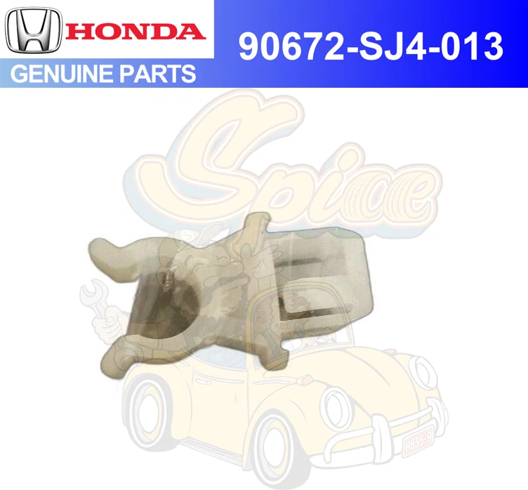 Clip de soporte de varilla de hélice para capó Civic Del-Sol genuino 90672-SJ4-013 F/S Honda Foto 1 de 1