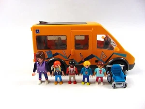 Playmobil City Life Schulvan Kleinbus, Kinder, Rampe und Rollstuhl | 9419 - Bild 1 von 9