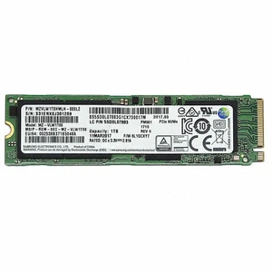 Samsung PM961 1TB Internal SSD 2280 PCI Express Gen3 x4 MZVLW1T0HMLH M.2 NVMe - Afbeelding 1 van 4